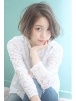 マリアバイアフロート(Maria by AFLOAT)&nbsp;ハイライトバレイヤージュハイトーンボブ【セミウェット】