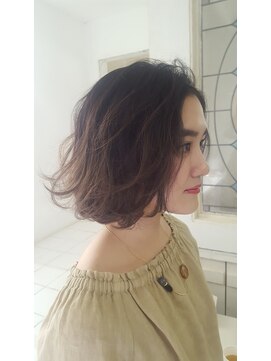 マカロニコースト(macaroni coast) フリンジハイライトBOB