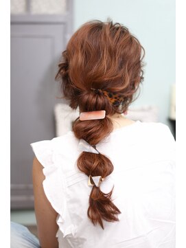 ヘアーサロン リノ(Hair Salon Lino) 大人かわいい玉ねぎアレンジ