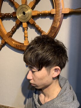 バーバー スタジオ ラフテル(Barber Studio RAFTEL) アッシュマッシュ フェザーマッシュ ソフトツーブロック