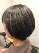 ブランブラン(Blanc blanc)&nbsp;水素トリートメントでツヤツヤ♪ショートボブ