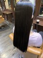 シャル 錦糸町(shalu)&nbsp;クセ毛でお悩みの方、縮毛矯正でツルツルにしましょう！