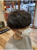 くせ毛風スパイラルパーマ
