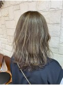 ハイライト/シルバーアッシュ/韓国レイヤー[千葉/千葉駅]