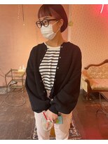 チカシツ(Chikashitsu)&nbsp;bang design color/momoka