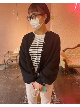 チカシツ(Chikashitsu) bang design color/momoka