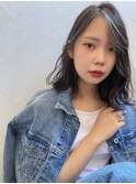 【Vanon Lee 】外国人風ハイライト×アッシュグレー