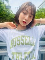 ロジッタ(ROJITHA)&nbsp;【ROJITHA原宿表参道】オリーブグレージュ×小顔ボブ