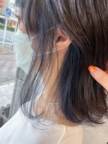 ミニム ヘアー(minim hair)&nbsp;【minim×岩田】チラ見せイヤリングカラー！