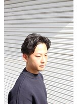 リレーションメンズヘアー(RELATION MEN'S HAIR)&nbsp;ナチュラルリバースパーマ/カルマパーマ/アッシュブラック