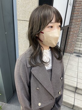 デイジー(Daisy) 天神 大名 顔周りカット オリーブグレージュ