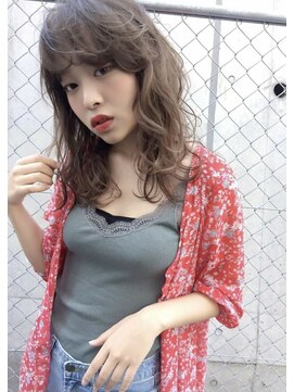 アン たまプラーザ(un) ハイトーングレージュ【モテ髪カタログ/髪質改善サロン】