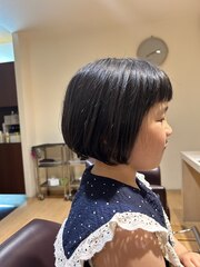 ■キッズ、小学生カット/ショートボブヘア