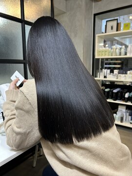 サクラ 岐阜(SAKURA) 美髪矯正でサラ艶ロング！　マチルダボブ　前髪矯正