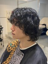 波巻きスパイラルパーママッシュコンマヘア刈り上げ韓国原宿