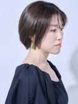 ハツメイ 川崎西口店(HATSUMEI)&nbsp;大人フェミニンショート/ツヤ白髪染め 30代40代