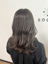 ヘアーアンドスパソシット(HAIR&SPA SOCIT)&nbsp;透明感グレージュ
