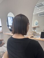 シカ 神戸三宮元町店(Cica)&nbsp;きりっぱなしボブ ショートボブ ミニボブ 夏 三宮