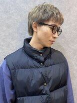 ブランシュ 南行徳店(BLANCHE)&nbsp;ベリーショート/ダークアッシュ/ニュアンスパーマ/韓国マッシュ