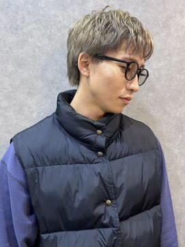 ブランシュ 南行徳店(BLANCHE) ベリーショート/ダークアッシュ/ニュアンスパーマ/韓国マッシュ