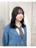 ロング / ブリーチ無しアッシュ