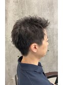 スパイキーショート/ジェットモヒカン/ショートバング/men's
