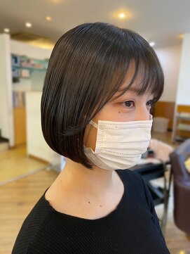 松本平太郎美容室 吉祥寺パートファイブ(PART5) 【20代～丸いシルエットのミニボブ/30代40代50代60代】