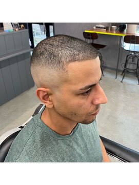 クフィア メンズヘアー カンポ 天王寺店(CUFFIA MEN'SHAIR CAMPO) バズフェードスペインカールダークアッシュニュアンスパーマ