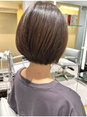 丸みショートボブ＋大人のショート【髪質改善カラー】AVANCE