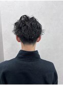 【qumu横浜】刈り上げメンズカット×スパイラルパーマ