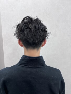 クム 横浜(qumu) 【qumu横浜】刈り上げメンズカット×スパイラルパーマ