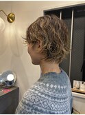 大阪　梅田　ブリーチパーマ