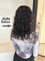 リブロ 三軒茶屋(LIBRO)&nbsp;美髪ワイドバングレイヤーボブ ミニボブプードルパーマ