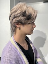 ココ 原宿(KOKO)&nbsp;刈り上げ黒髪小顔クラゲヘアーオリーブグレーココアベージュ