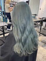 デート 原宿(DATE)&nbsp;ダブルカラーグレージュカラーケアブリーチハイトーンカラー韓国