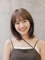 ガーデンヨコハマエスト(GARDEN YOKOHAMA est)&nbsp;ボブ　外ハネボブ　くびれヘア　小顔　オリーブグレー