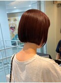 艶めき上品ワンレンボブ