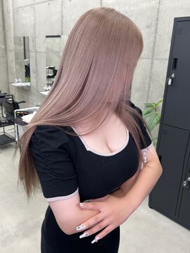 リノート バイ エゴル 名古屋(LINOET by ENGOL) 【LINOET 名古屋】佐藤まいらミルクティーベージュ