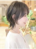 小顔ネオウルフカットショートウルフレイヤー20代30代40代50代