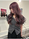 10代20代30代／ピンクラベンダー/ハイトーン／髪質改善