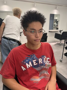 パーク バイ クリーム 大宮(PARK by CREAM) 【メンズ】スパイキーショート