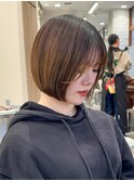 【力丸】大人可愛い小顔ボブ