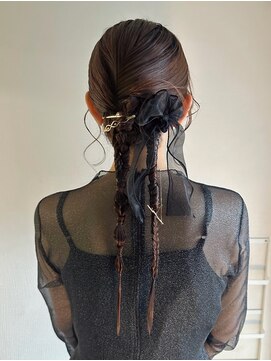 リムネ 四谷店(RIMUNE) ツインポニー/タイトポニー／結婚式/ヘアセット