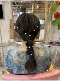 大人かわいいヘアアレンジ20代30代40代☆髪質改善【Pink】