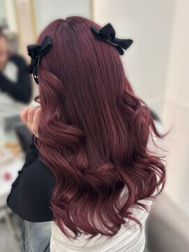 リルミー ミュエナ 大須 矢場町(Lilme myuena) 【ブリーチ1回】ラベンダーピンク