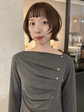 縮毛矯正/北千里/ショート/ブリーチ/インナー/ボブ/髪質改善