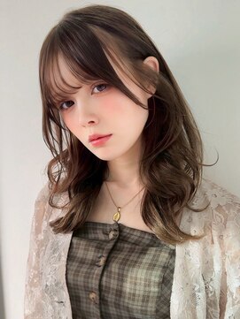 【MONA】アッシュベージュ/透明感カラー/外国人風カラー