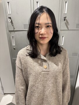 ロロネー 天満(Lolonois) 【Lolonois天満】暗くても透明感！髪質改善くびれヘア（釣本竜哉