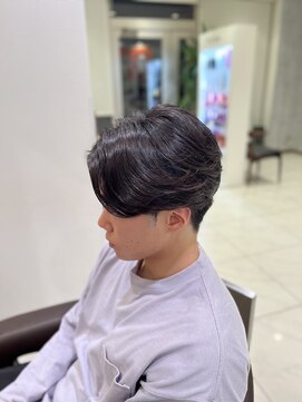 アッシュ 下丸子店(Ash) ニュアンスフェザーパーマミディアムパーマセンターパート