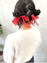 アルエ(a.r.e)&nbsp;推しカラーのリボン×クラゲヘア